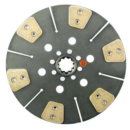 Aftermarket FE550DA 13 Transmission Disc, 6 Pad, w 134 10 Spline Hub  Fits Ford FE550DA-HYC_2